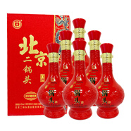 永豐牌牌北京二鍋頭42度清香型白酒整箱禮盒裝送禮 42%vol 500mL 6瓶 京軒德