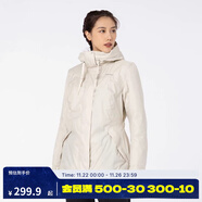 迪卡儂（DECATHLON）上衣秋戶(hù)外加絨加厚棉服男女運動(dòng)防風(fēng)防水外套棉襖男 女款-奶茶棕-SH500 L
