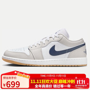 NIKE男子休閑鞋喬丹AJ1 JORDAN 1 運(yùn)動鞋553558-146灰白44