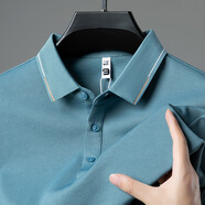 凡客誠品（VANCL）雷總同款含桑2025春秋男士POLO衫 湖綠 M 48