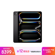 Apple/蘋(píng)果 iPad Pro 11英寸 M4芯片 2024年新款平板電腦(256G eSIM版/MVW93CH/A)深空黑色