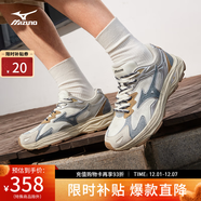 美津濃（MIZUNO）【RACER S 1.0】軟底輕便運動(dòng)跑步鞋男女同款緩震透氣休閑慢跑鞋 01/日系丹寧 41 (265mm)