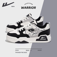 回力男鞋2025秋冬新款潮流復古加絨百搭休閑鞋子男學(xué)生運動(dòng)板鞋男 白黑【水墨畫(huà)】 41