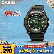卡西歐（CASIO）手表男士大表盤(pán)學(xué)生男表運動(dòng)防水兒童表生圣誕禮物MW-620H-3AVDF