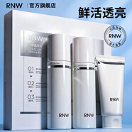 如薇（RNW）氨基酸洗面奶男女士學(xué)生水乳潔面乳自發(fā)泡深層清潔毛孔黑頭青少年 【水乳套盒】勻透水乳洗面奶三件套