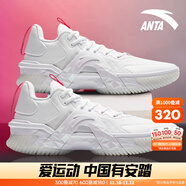 安踏KT3 team｜籃球鞋男秋冬季湯普森防滑減震男戶外實戰(zhàn)比賽運動鞋子 【空域5】雪花白-2 42.5