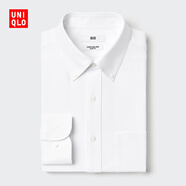 優(yōu)衣庫男裝高性能修身防皺針織襯衫/長(cháng)袖襯衣通勤478073 477946 478073/00白色 M