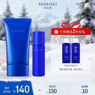 雪肌精逸透倍護防曬啫喱70g+純柔化妝水35ml 高倍防曬防水防汗防曬霜