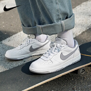 耐克（NIKE）男鞋板鞋 2025新款秋冬時(shí)尚運動(dòng)鞋舒適耐磨低幫運動(dòng)休閑鞋滑板鞋 NIKE BIG/灰白/建議拍大半碼 42