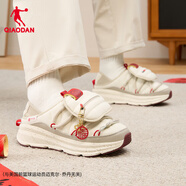 喬丹男鞋 冬季運動(dòng)鞋戶(hù)外跑步健身訓練舒適時(shí)尚潮流男士休閑鞋棉鞋 QXF193244901象牙色/錦鯉紅 40