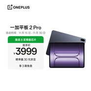 一加平板 2 Pro 13.2英寸平板電腦驍龍8至尊版芯片16GB+512GB 深海藍 游戲辦公學(xué)生