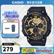卡西歐（CASIO）手表 經(jīng)典大盤(pán)休閑時(shí)尚腕表戶(hù)外運動(dòng)防水男士手表 MCW-200H-9AVDF