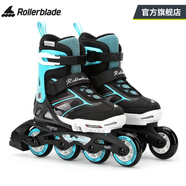 Rollerblade輪滑鞋兒童溜冰鞋男女初學(xué)全套裝進(jìn)階可調透氣輕便旱冰SPITFIRE 黑藍鞋 L （36.5-40）