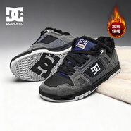 DCSHOESSTAG PRO男鞋2025秋冬新款美式潮流滑板鞋黑武士休閑鞋子男情侶款 熔巖黑曜加絨加厚款 偏小/運動(dòng)41拍42 42