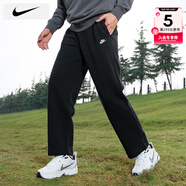 耐克（NIKE）褲子男士25秋冬季新款運(yùn)動(dòng)褲直筒衛(wèi)褲針織工裝長(zhǎng)褲加厚保暖休閑褲 010加絨/曬圖退10 2XL 【185】體重170~190斤左右