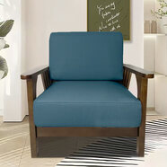 惜音中式實(shí)木沙發(fā)墊高密度海綿四季通用防滑2025年新款80H定制墊加厚 海藍科技布- 3厘米厚沙發(fā)墊每平方