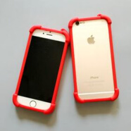 魅族（meizu）適配防摔神器魅族pro5手機殼魅族pro6手機套pro6S保護套plus M15邊框 紅色框 買(mǎi)一個(gè)送一個(gè)