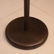 千花全實(shí)木加厚底座落地櫸木客廳臥室百搭北歐風(fēng)現代樹(shù)形掛衣架衣帽架 紅椿木-黑胡桃色