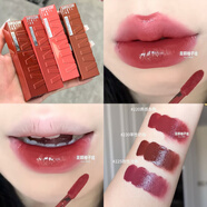 美寶蓮（MAYBELLINE）鎖吻棒唇釉不沾杯持久不掉色鏡面唇釉試色小樣125/62/105 新色220#質(zhì)感紅棕0.5ml送唇部暈染刷