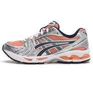 亞瑟士（asics）kayano 14休閑 鞋男鞋女鞋春季新款運動(dòng)鞋覆古老爹鞋女 1203A537-201/橘紅色/銀色/GEL- 36 曬圖返十元