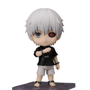 東京喰種食尸鬼面具蜈蚣金木研手辦雙形態(tài)可換頭收藏模型擺件禮物 2734#金木研（可動(dòng)可換臉10cm）