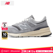 NEW BALANCE男鞋女鞋 秋季新款運動鞋緩震網(wǎng)面透氣跑步鞋復古nb休閑鞋子 淺灰色/U997RHA-D 36 (內(nèi)長220mm)