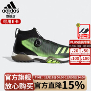 阿迪達斯 （adidas）高爾夫球鞋女士新款W CODECHAOS BOA紐扣高幫運動(dòng)休閑跑步鞋 GZ7295 黑色/銀色/白色 38 （UK6.0）