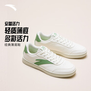安踏【關(guān)曉彤同款】活力丨女子板鞋經(jīng)典薄底低幫板鞋滑板運動(dòng)鞋