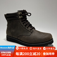 UGG男油蠟皮復古時(shí)尚馬丁靴男二棉鞋大黃靴工裝靴1138183 STT咖啡色 42 內長(cháng)270mm