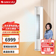 格力（GREE）2匹 京暢 新一級能效 變頻冷暖 凈菌自潔 立柜式空調柜機 KFR-50LW/(50587)FNhAc-B1(JDWIFI)