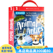 英文原版 Early Learners 16冊盒裝 Animal Antics First Grade Reader Box Set 學(xué)樂(lè )學(xué)前幼兒園閱讀啟蒙 Guided Reader 紅色 夢(mèng)想童趣