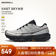 邁樂(lè )（Merrell）運動(dòng)戶(hù)外越野跑鞋VAST SKY長(cháng)空男女款防滑耐磨輕量跑山鞋越野鞋 MR2325101-01灰銀 41