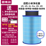 思博潤適配小米米家空氣凈化器濾芯（韓國E+H濾材）過(guò)濾網(wǎng) 1代/2代/2S/3代/4代/Pro M3A芯片版（升級套裝+金屬內網(wǎng)+升級除霾除醛除菌