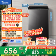 小天鵝（LittleSwan）波輪洗衣機全自動(dòng) 8公斤 超凈洗 除菌除螨【TB80V27T】家電國家補貼20% 一級能效 以舊換新