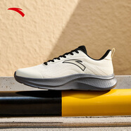 安踏一體織輕質(zhì)跑步鞋男士冬季透氣慢跑鞋休閑運動(dòng)鞋男鞋跑步鞋子男 粗麻灰/基礎黑261-4 40 (男)