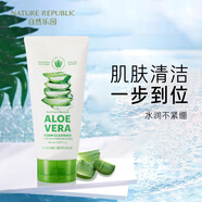 自然共和國（NATURE REPUBLIC）【官方】自然樂(lè )園洗面奶蘆薈潔面乳深層清潔肌膚不緊繃男女可用 150ml