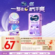 MOONY蘇菲尤妮佳慕怡小羊駝超薄透氣紙尿褲尿不濕NB碼62片(1-5kg)