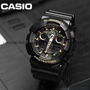 卡西歐（CASIO）手表男士旗艦官方黑武士110學(xué)生運動(dòng)表節日禮物送男友 GA-100CF-1A9::迷彩軍工風(fēng)