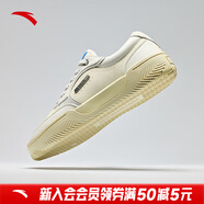 安踏（ANTA）【凱里·歐文同款】HELA TRIBE丨歐文系列情侶板鞋籃球文化鞋男女 象牙白/微蛋白/積云灰-1(男女同 39 (245mm)