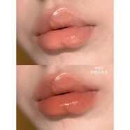 美寶蓮（MAYBELLINE）新品 紐約008玻尿酸嘟嘟棒鏡面唇蜜水潤玻尿酸冰透粉 007#赤橘水光凍 低飽和白桃布丁