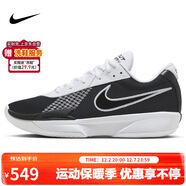 耐克NIKE男籃球鞋ZOOM G.T. CUT ACADEMY運動(dòng)鞋FB2598-003黑白44