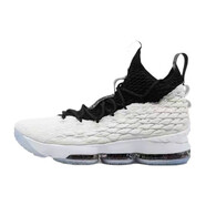 AJNIKERNIKE AIR 莆田純原詹姆斯15代高幫籃球鞋緩震氣墊男耐磨透氣減震 黑金 44