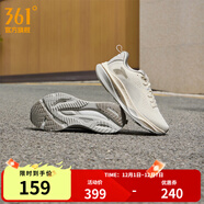 361°運動(dòng)鞋男鞋赤焰4秋冬季網(wǎng)面透氣跑鞋男輕便通勤減震專(zhuān)業(yè)跑步鞋 西米色/浮石色 密網(wǎng)【女】 37