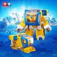 奧迪雙鉆（AULDEY）超級飛俠超級裝備載具變形機器人多多含迷你飛俠兒童玩具生日禮物