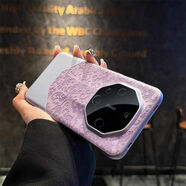 適用華為Mate70RS非凡大師手機殼pura80+國風(fēng)浮雕祥云nova14utra Mate 60 Pro S非凡大師 華為云龍紋[國潮-白沙銀]精孔/秒變非凡