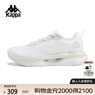 卡帕（Kappa）背靠背新款輕質(zhì)透氣跑鞋減震運動(dòng)鞋女小白鞋男款休閑鞋K0EY5MQ24
