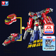 奧迪雙鉆巨神戰擊隊變形機器人組合機甲驚喜男孩兒童玩具新年禮物 傳奇版沖鋒戰擊王