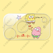 樂(lè )貝聯(lián)適用蘋(píng)果17promax卡通鏡頭膜iPhone17Pro可愛(ài)哆啦A夢(mèng)攝像頭相機保護貼膜蘋(píng)果17防摔防刮透明 【A35 海綿寶寶派大星】卡通透明鏡頭膜 蘋(píng)果17ProMax