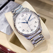 浪琴（LONGIN）【二手99新】名匠系列 大表盤(pán)男表 自動(dòng)機械手表瑞表瑞士進(jìn)口腕表 品牌十大鐘表 【23全套】L2.755.4.78.6