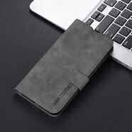 優(yōu)尚美適用蘋(píng)果14手機殼新款簡(jiǎn)約iPhone13保護套xr翻蓋15小羊皮套12mini感商務(wù)11pro防摔Xsmax678plus男 深灰色+鋼化膜 iPhone16